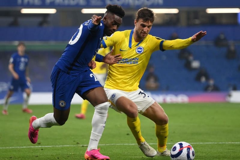 Played on the left of a defensive trio and one of many Albion players who had a chance to clear in the build up to the opening goal. Good in possession and looked to drive forward when he could