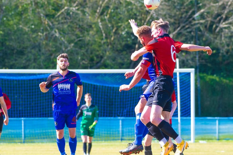 Action from Midhurst's 3-1 win over Billingshurst / Picture: Tommy McMillan