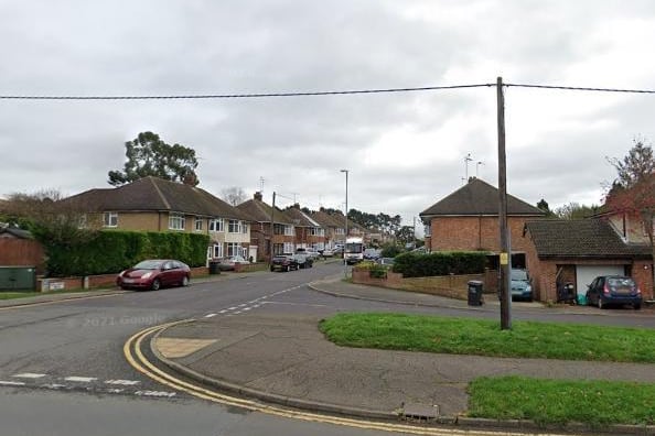 House prices rose by 1.6 percent in this area, so the average house price was £235,230 in September 2020. Photo: Google Maps.