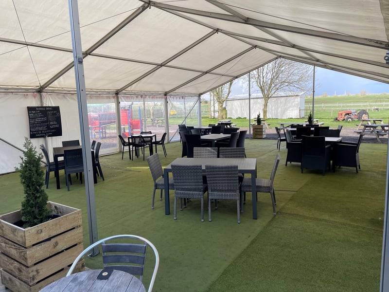 Harvest Barn marquee
