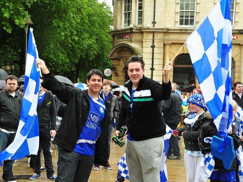 The celebrations 10 years ago