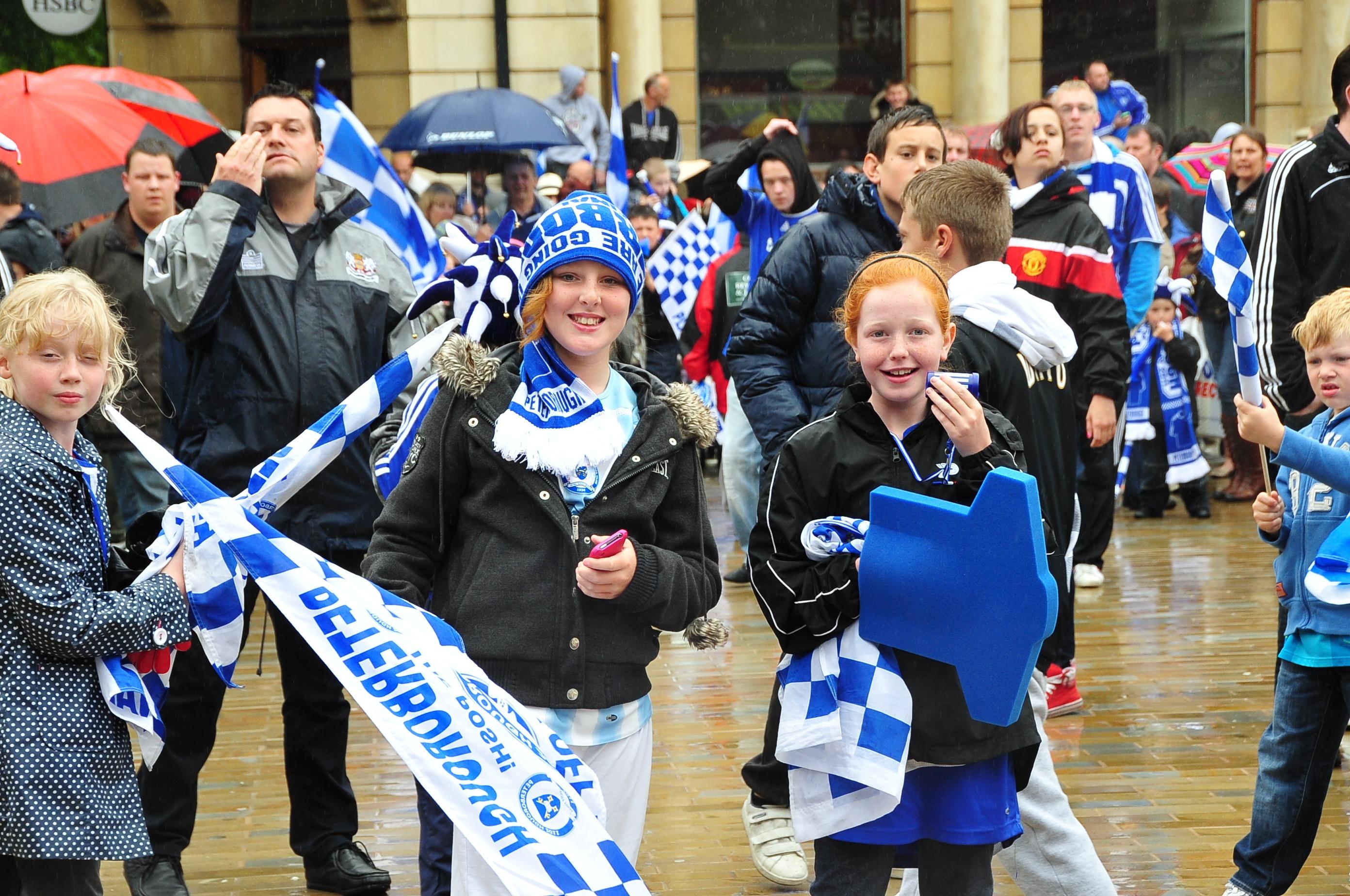 The celebrations 10 years ago