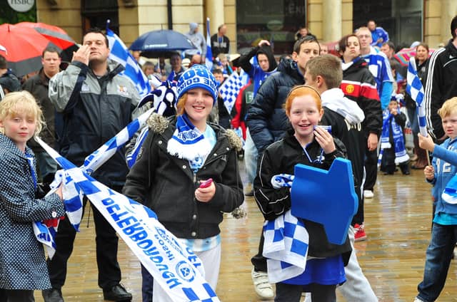 The celebrations 10 years ago