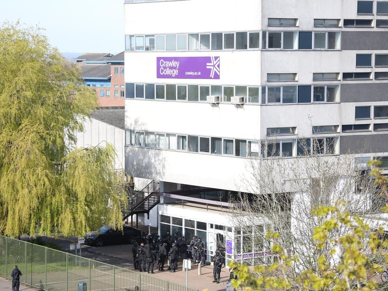 Police have urged people to avoid the area
