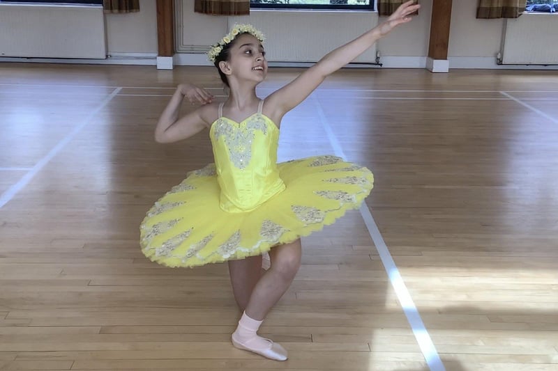 Elisa Stanciu, ten, is on the waiting list for the Royal Ballet School Summer Intensive