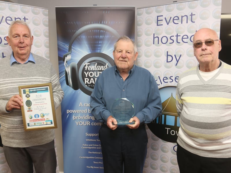 Alan Hobbs, Fred Mills, Peter Davies. Photo: RWT Photography