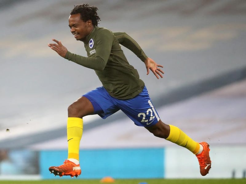 Missed out at Sheffield United with a tight hamstring but should be available to face Leeds at the Amex this Saturday. Last featured in the Premier League for Brighton as a second half substitute during the 1-0 win at Elland Road
