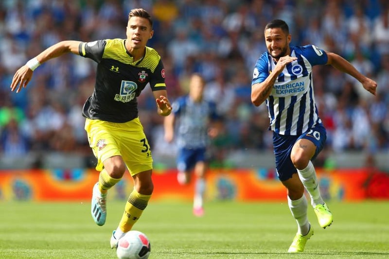 Valuation £2m. Brighton contract expires June 2023. Working his way back from a serious knee injury. An experienced international striker but may look to move on at the end of the campaign to get regular football and try to rebuild his career