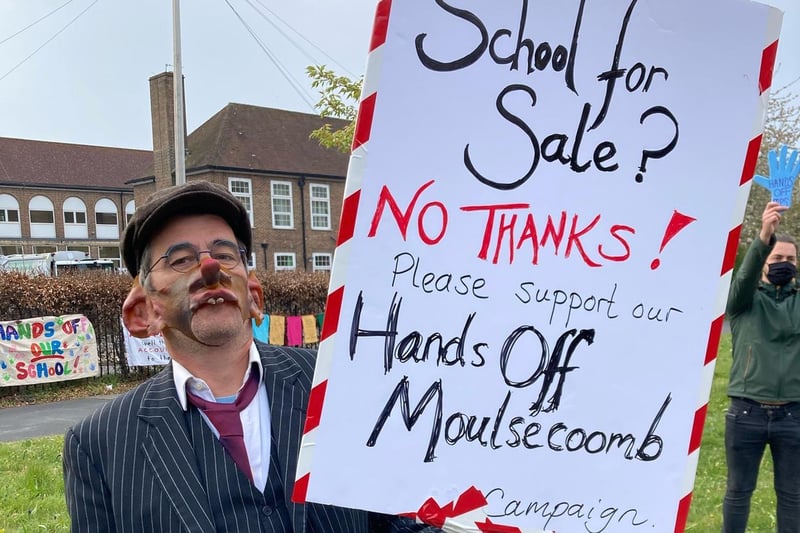 Messages of support during the strike over academy plans for Moulsecoomb Primary School