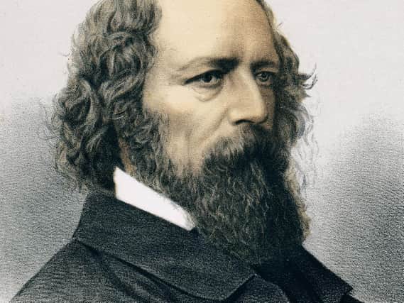 Alfred, Lord Tennyson, lithograph published in The Modern Portrait Gallery, 1890.
Photos.com/Getty Images Plus