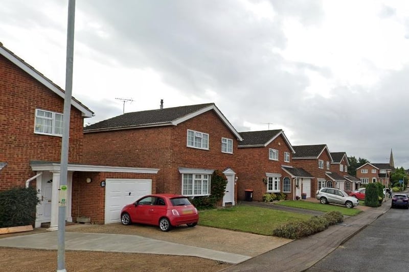 The biggest price hike was in Leighton Buzzard Central where the average price rose to £290,846, up by 13.5 per cent on the year to September 2019. Overall, 137 houses changed hands here between October 2019 and September 2020, a drop of five per cent.
