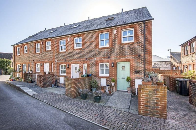 A three bed end-of-terrace house. Price: £397,500 (75 per cent share).