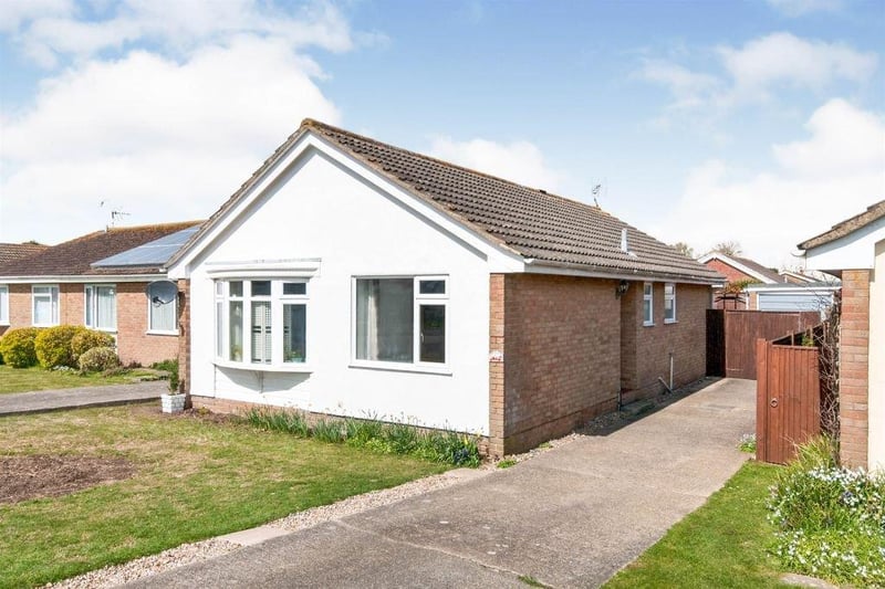 A three bed detached bungalow. Price: £335,000.