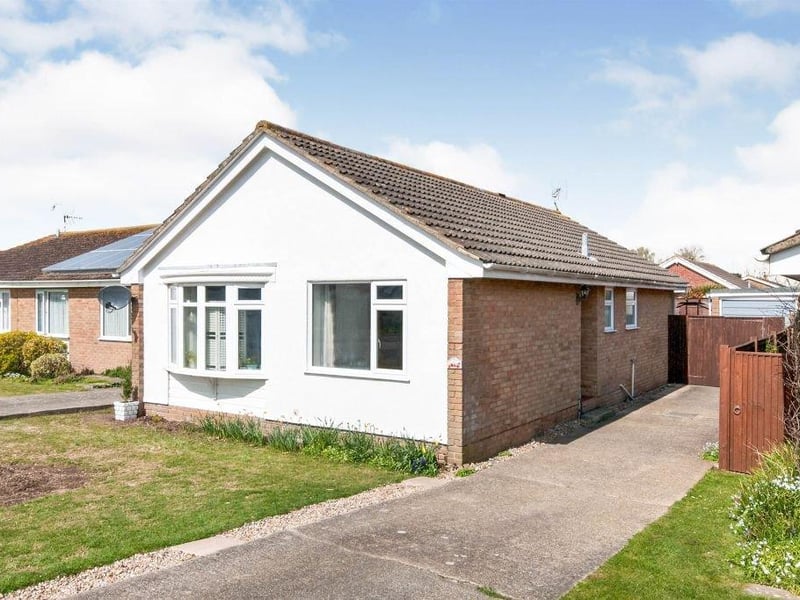 A three bed detached bungalow. Price: £335,000.