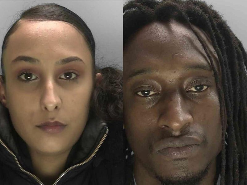 North London couple Edward Birigwa, 30, and Kessia Davies, 21, both of Golders Way in London, were jailed for their part in a county lines operation bringing Class A drugs from London into Brighton. The couple were arrested in London on January 27 after a months-long investigation by the Brighton Community Investigation Team and the Met Police's Operation Orochi. Birigwa and Davies' homes were searched and drugs were seized, as well as cash, scales, mobile phones and other items. At Lewes Crown Court on April 23, both pleaded guilty to being concerned in the supply of crack cocaine and heroin. Birigwa was jailed for five years and Davies was sentenced to two years and six months in prison. SUS-210430-154625001