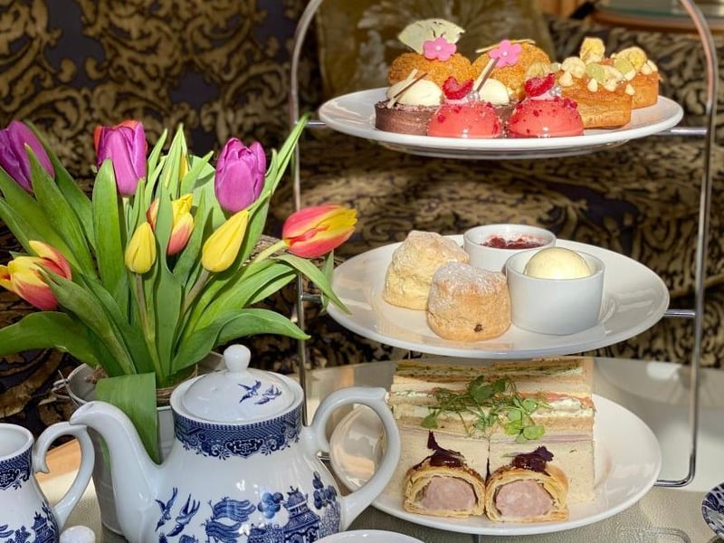 From May 17, you will be able to book a delicious afternoon tea at Fawsley Hall Hotel and Spa in Daventry. You'll be able to dine with the beautiful historic backdrop of a 15th century country house either in the Tudor Bar and Lounge, the Conservatory or even the Great Hall. Prices start from £27.50.