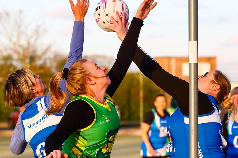 Boston Netball League players took part in a kickstart session. Photo: David Dales