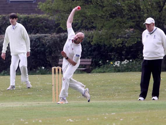 Newick host Three Bridges seconds in the Sussex League T20 Cup / Picture; Ron Hill