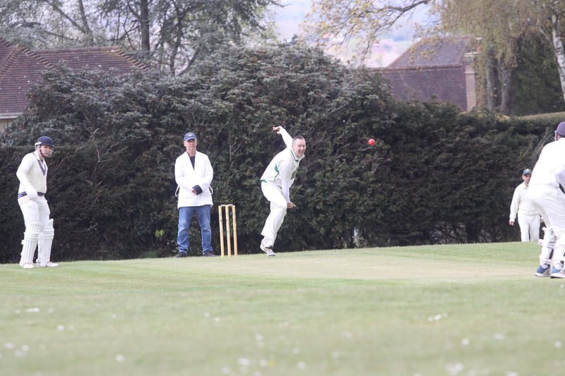 Newick host Three Bridges seconds in the Sussex League T20 Cup / Picture; Ron Hill