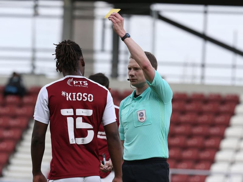 Clearly not at full tilt - he was out doing warm-up drills at half-time - but gritted his teeth to battle through the 90 again. Decent first-half, unlucky not to win a penalty, before being pushed back in the second... 5.5