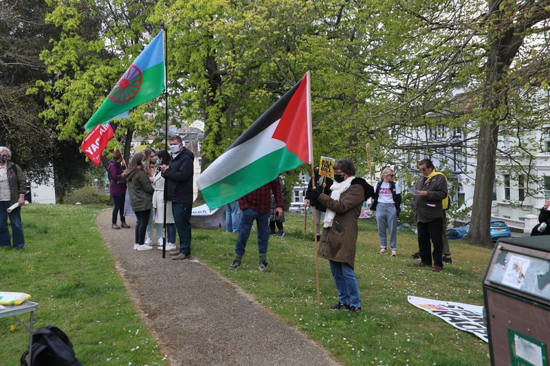 May Day March in Hastings. Photo by Roberts Photographic SUS-210205-085046001