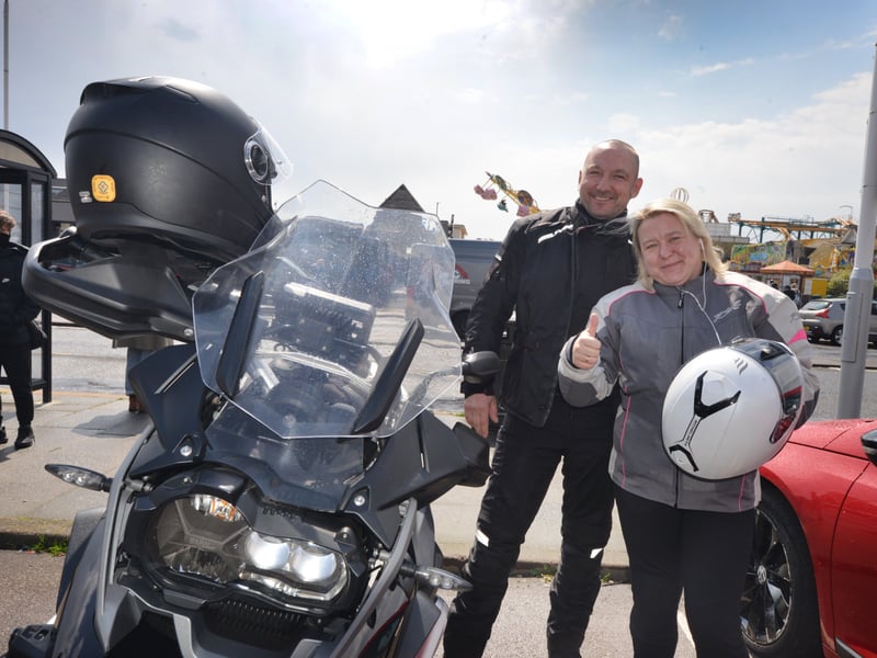 Hastings seafront pictured on 2/5/21 during the first bank holiday of the year after lockdown. SUS-210205-142158001