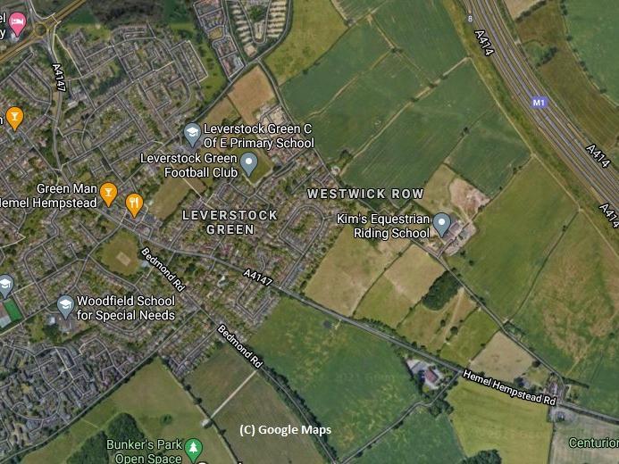 In Leverstock Green, 5,749 people have received their first and second dose of the vaccine.