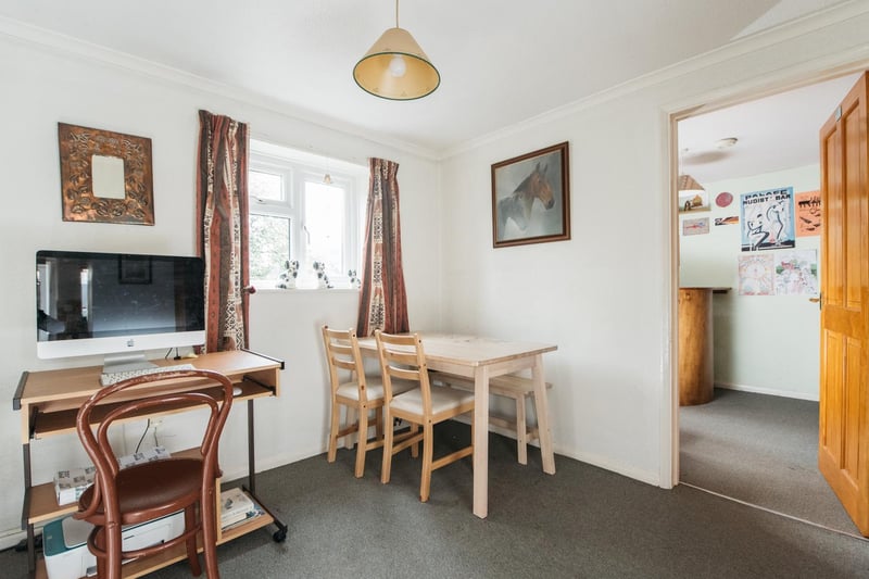The property has been extended on the ground and first floors and offers versatile accommodation on the ground floor; this includes five separate reception rooms.