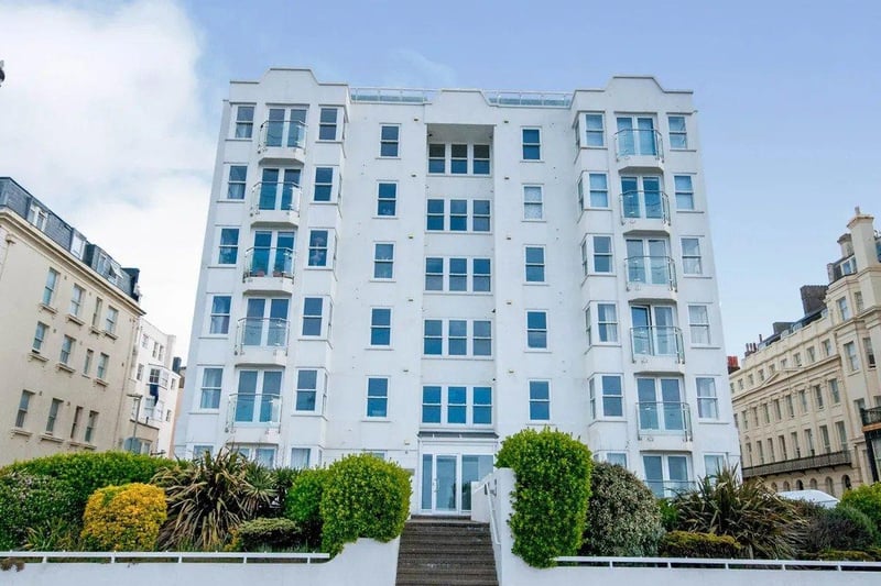 Three-bed, two bathroom, spacious fourth floor apartment with underground parking and porter. Price: £775,000.