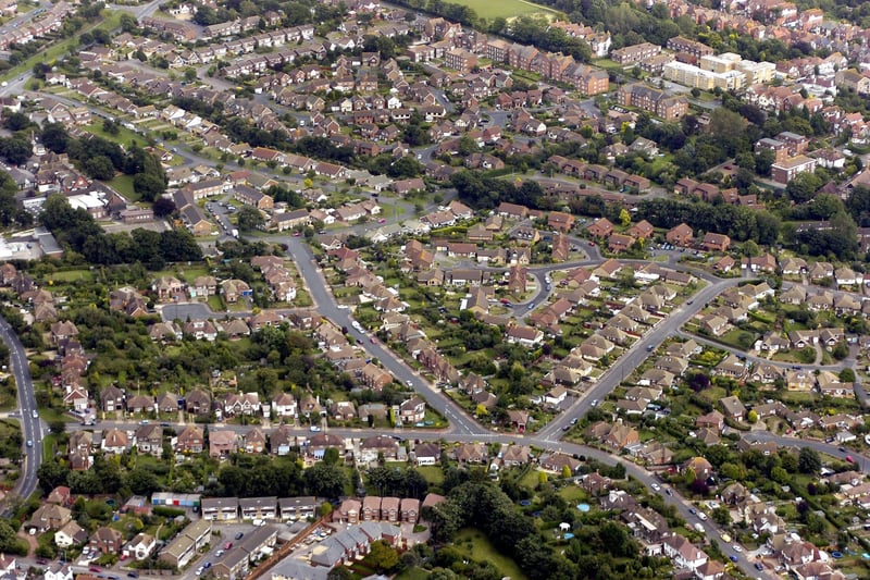 Aerial photo taken in 2005: Bexhill area SUS-210503-153520001