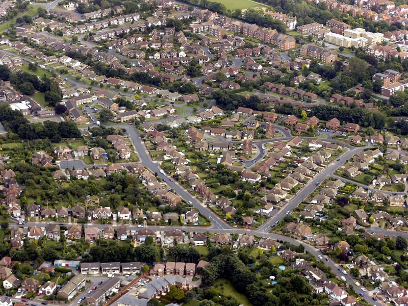 Aerial photo taken in 2005: Bexhill area SUS-210503-153520001