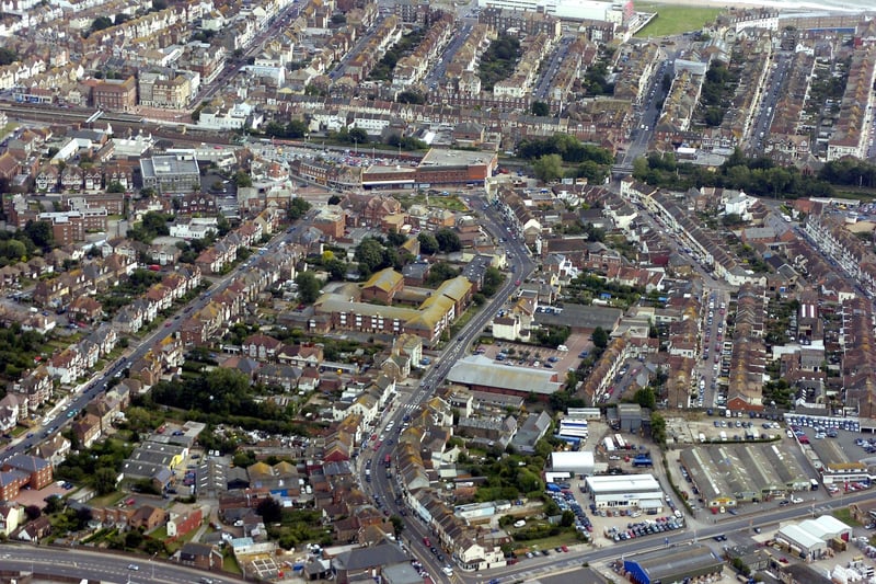 Aerial photo taken in 2005: Bexhill area SUS-210503-153531001
