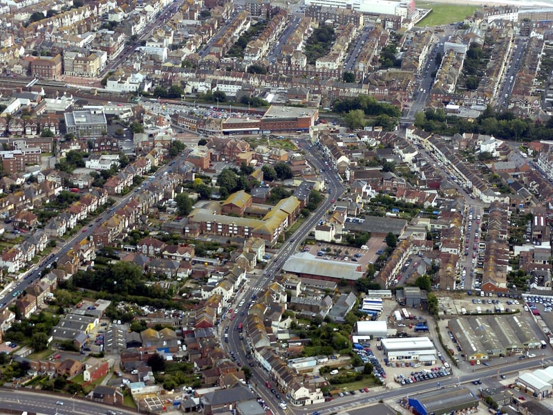 Aerial photo taken in 2005: Bexhill area SUS-210503-153531001