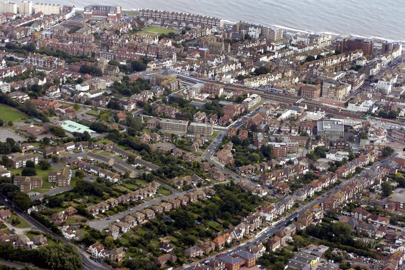 Aerial photo taken in 2005: Bexhill area SUS-210503-153542001