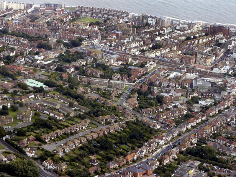 Aerial photo taken in 2005: Bexhill area SUS-210503-153542001