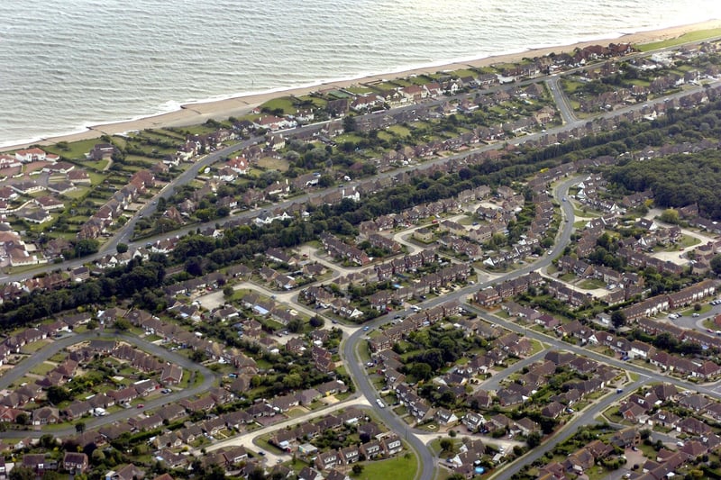 Aerial photo taken in 2005: Bexhill area SUS-210503-153626001