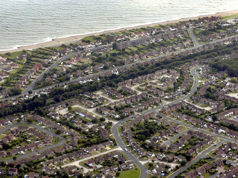 Aerial photo taken in 2005: Bexhill area SUS-210503-153626001