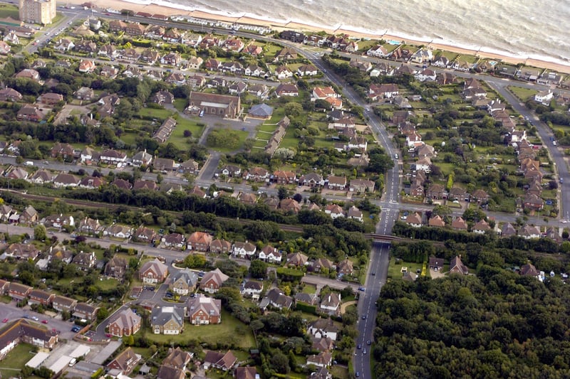 Aerial photo taken in 2005: Bexhill area SUS-210503-153637001