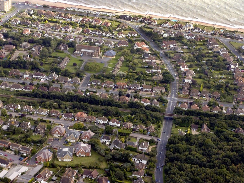 Aerial photo taken in 2005: Bexhill area SUS-210503-153637001
