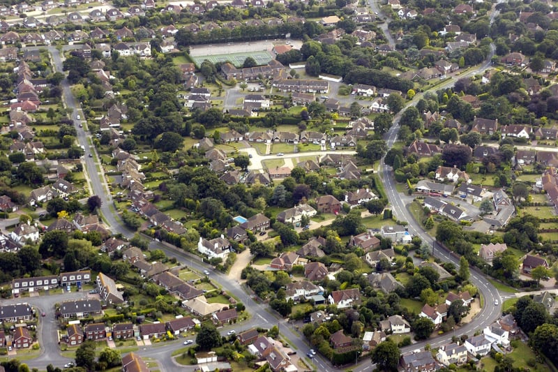 Aerial photo taken in 2005: Bexhill area SUS-210503-153648001