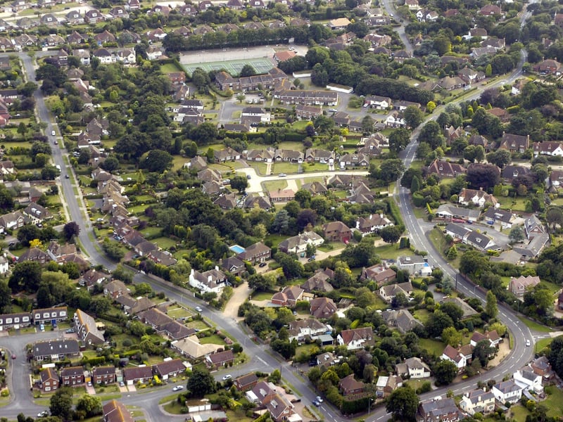 Aerial photo taken in 2005: Bexhill area SUS-210503-153648001
