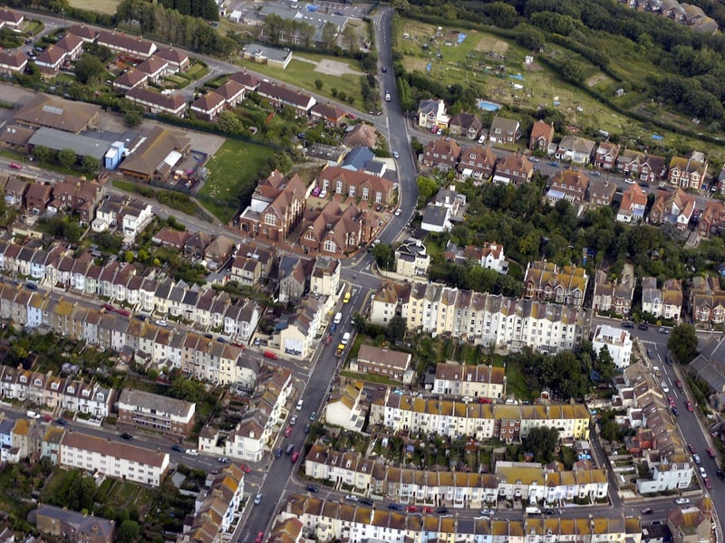 Aerial photo taken 2005: Hastings area SUS-210503-144841001