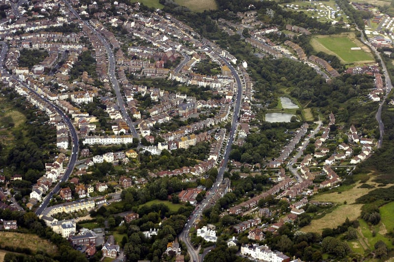 Aerial photo taken 2005: Hastings area SUS-210503-144947001
