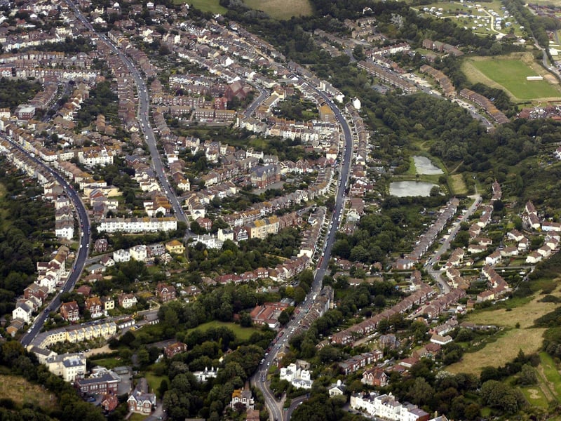 Aerial photo taken 2005: Hastings area SUS-210503-144947001
