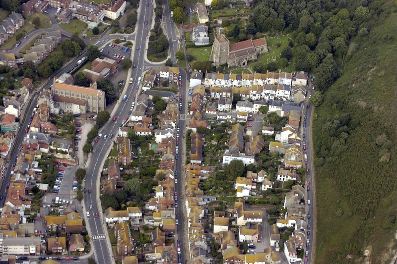 Aerial photo taken 2005: Hastings area SUS-210503-144958001