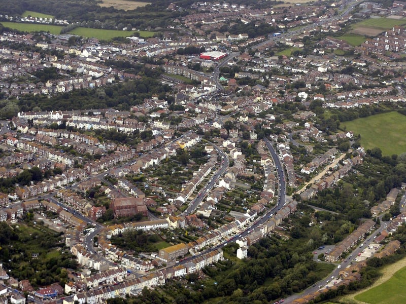 Aerial photo taken 2005: Hastings area SUS-210503-145009001