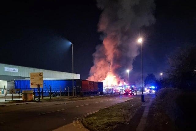 A huge fire that ripped through a Northampton-based business is being treated as arson.

The blaze broke out at around 1.30am on Saturday (May 1) in Caswell Road, Brackmills industrial estate.

Nobody was hurt in the fire, but personalisation business - My 1st Years - has been left heartbroken as its head office is extensively damaged with bosses expecting little to no chance of salvaging any of the building or its contents.