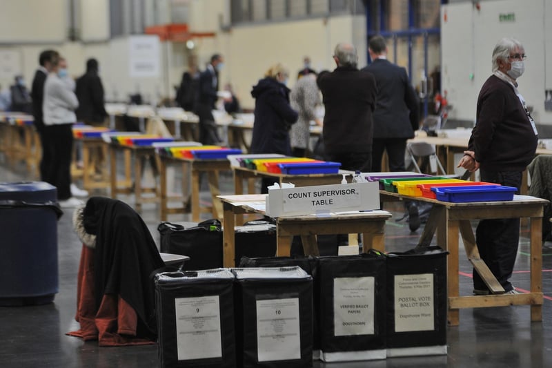 Verification taking place at the East of England Arena. PIctures: David Lowndes