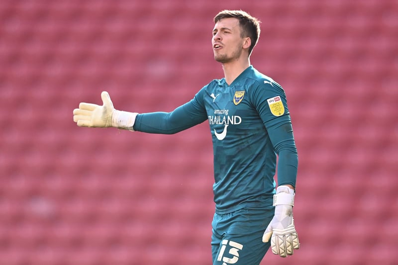 GOALKEEPER: Jack Stevens (Oxford United): Delivered the best goalkeeping performance against Posh this season, in a 0-0 draw at the Kassam Stadium. A brilliant save to keep out a Jonson Clarke-Harris header in the final minute stopped Posh from winning. Photo: Getty Images.