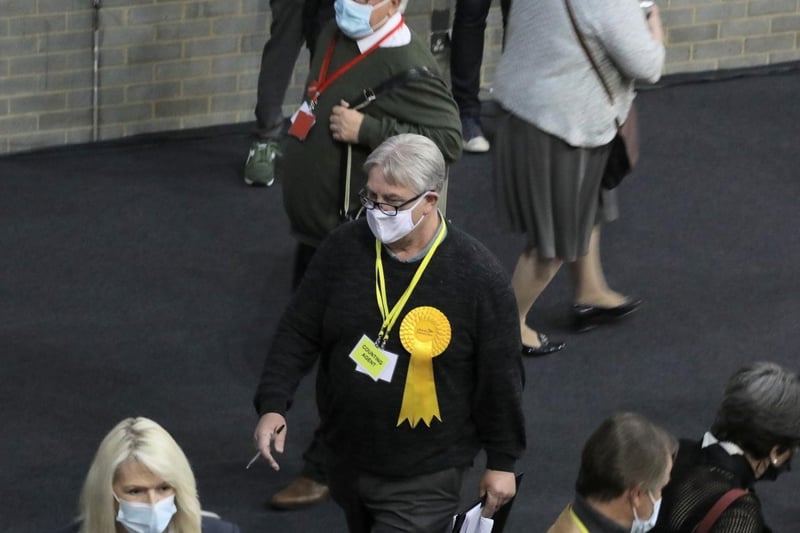 Lib Dem Chris Stanbra who was pipped to the post in Oakley